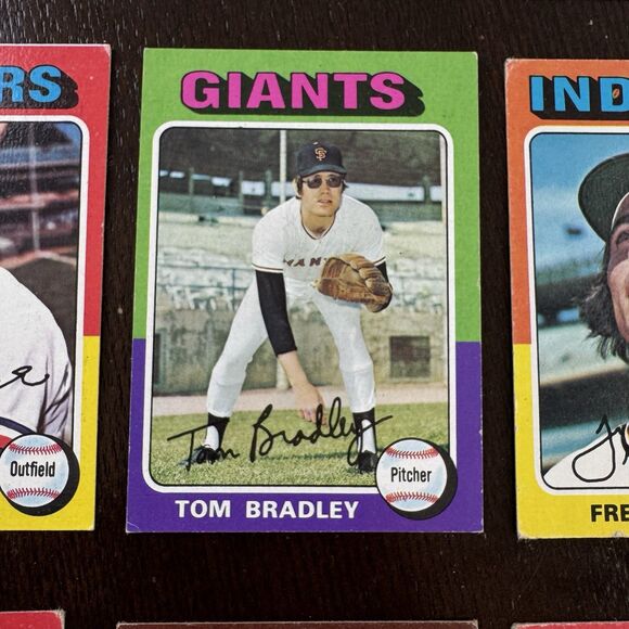 1975 Topps Baseball 12 Card Lot w Steve Carlton Cesar Tovar Mel Stottlemyre - Picture 8 of 13